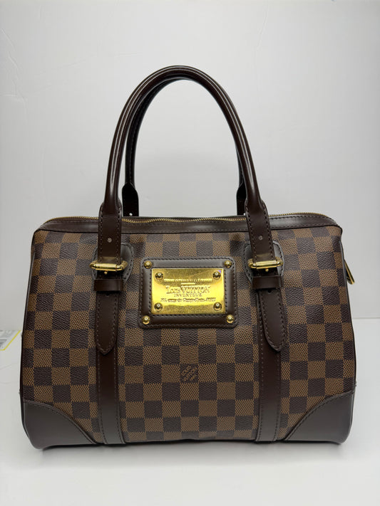 Pre-owned Louis Vuitton Damier ebene Berkeley tote