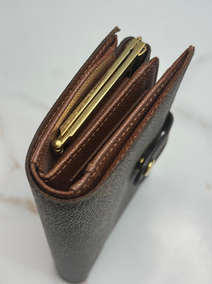 Pre-owned Louis Vuitton monogram canvas Viennois Wallet