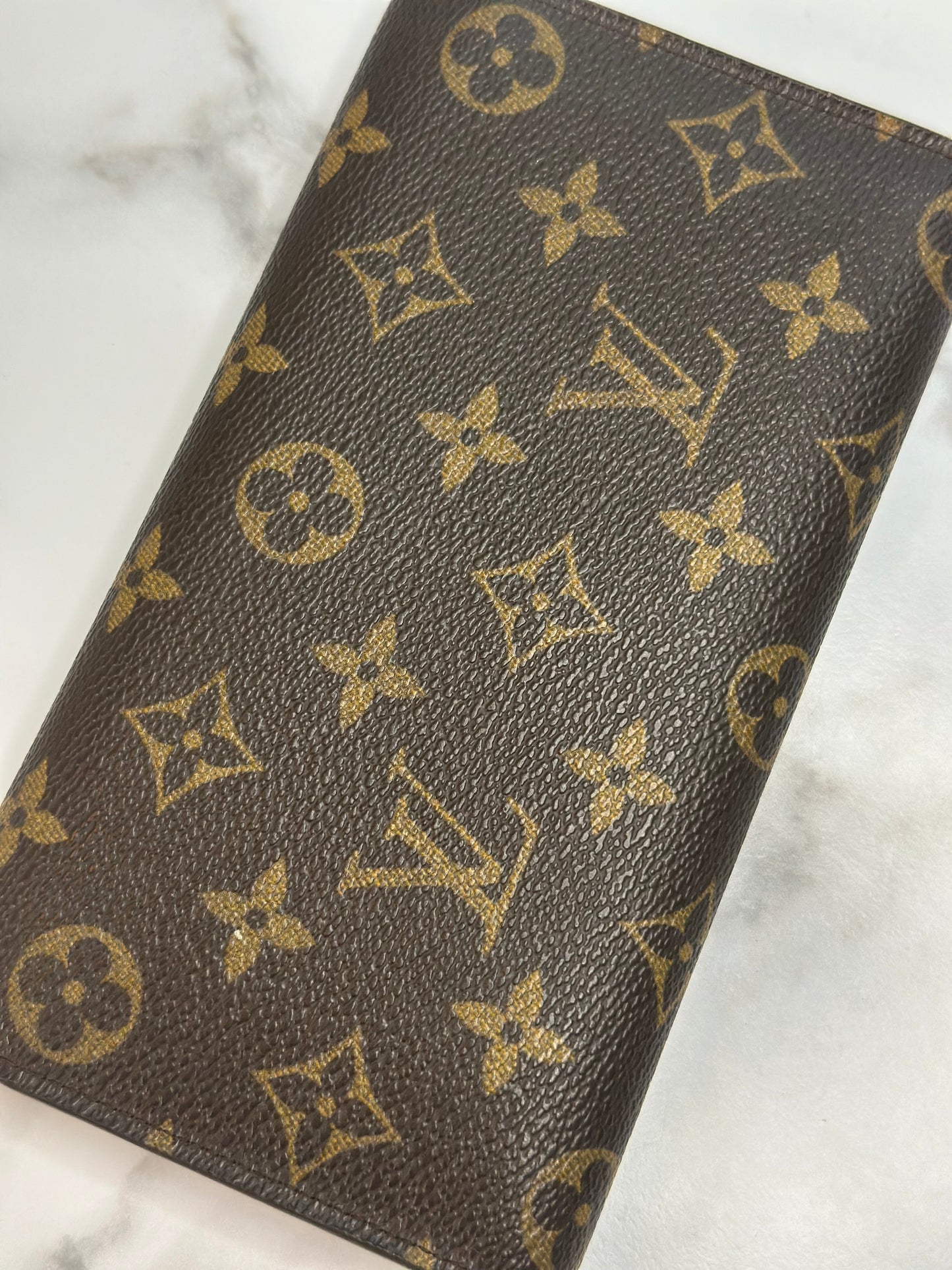 Pre-owned Louis Vuitton monogram canvas Porte Tresor wallet