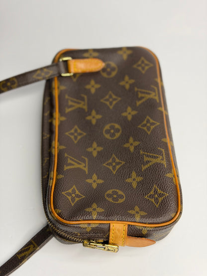 Pre-owned Louis Vuitton monogram canvas Marley bandolier