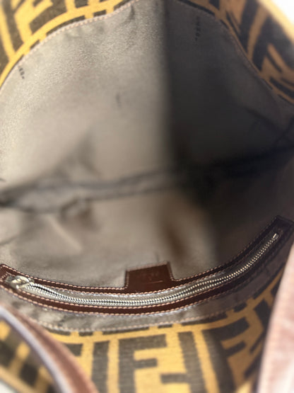 Fendi Zucchino Mamma baguette shoulder bag