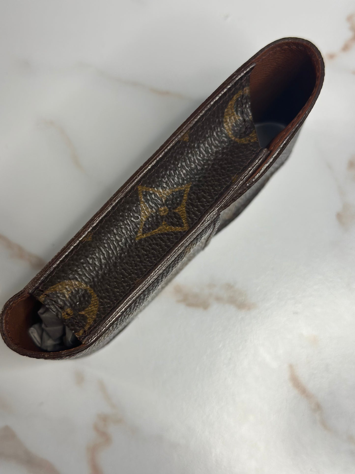 Pre-owned Louis Vuitton monogram canvas Etui case