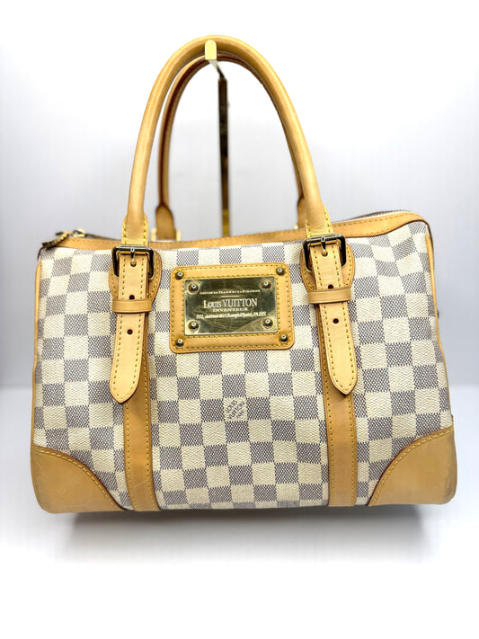 Pre-owned Louis Vuitton Damier Azur Berkeley tote
