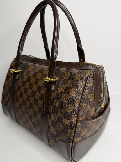 Pre-owned Louis Vuitton Damier ebene Berkeley tote