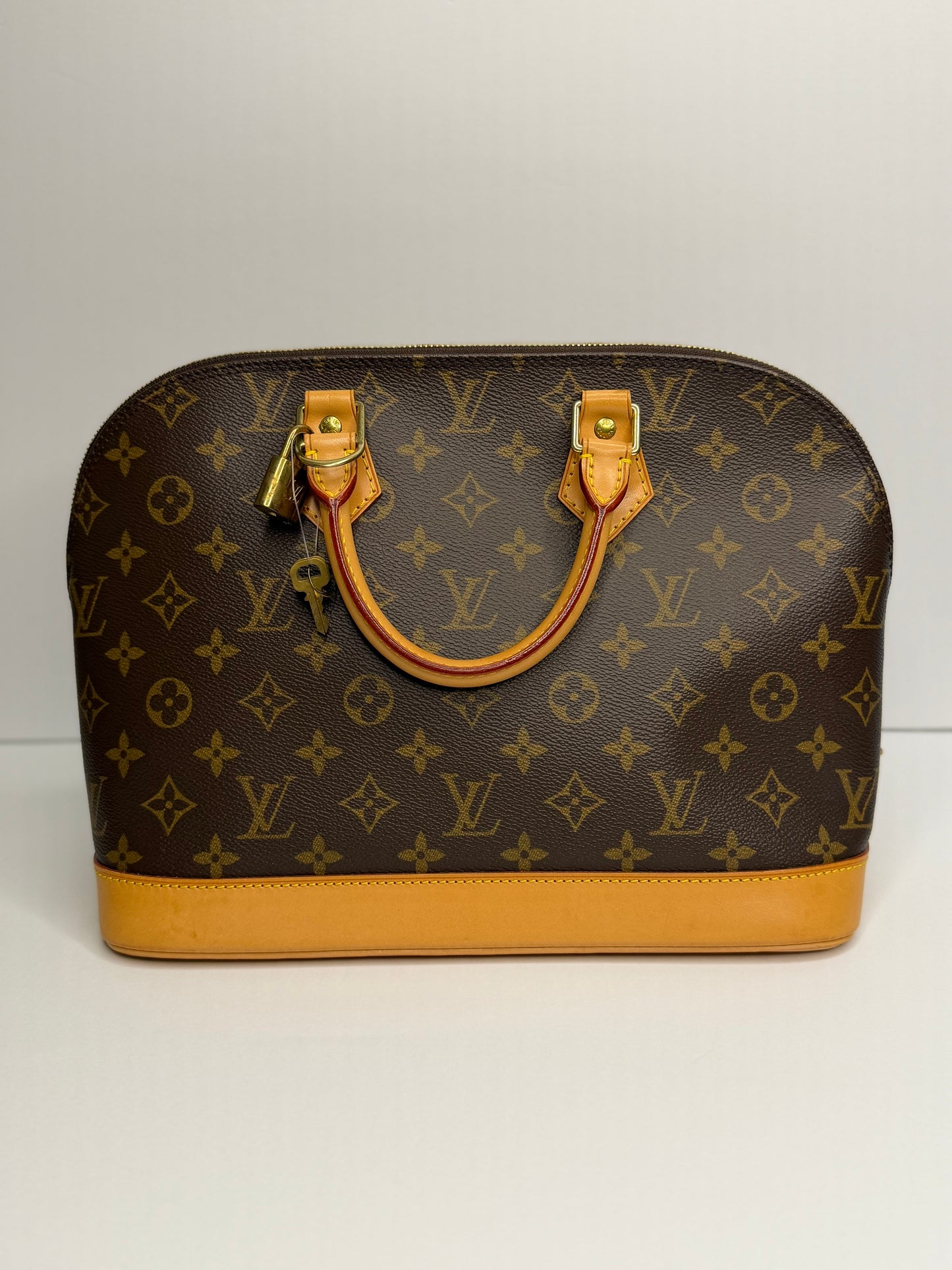 Pre-owned Louis Vuitton monogram canvas Alma PM tote