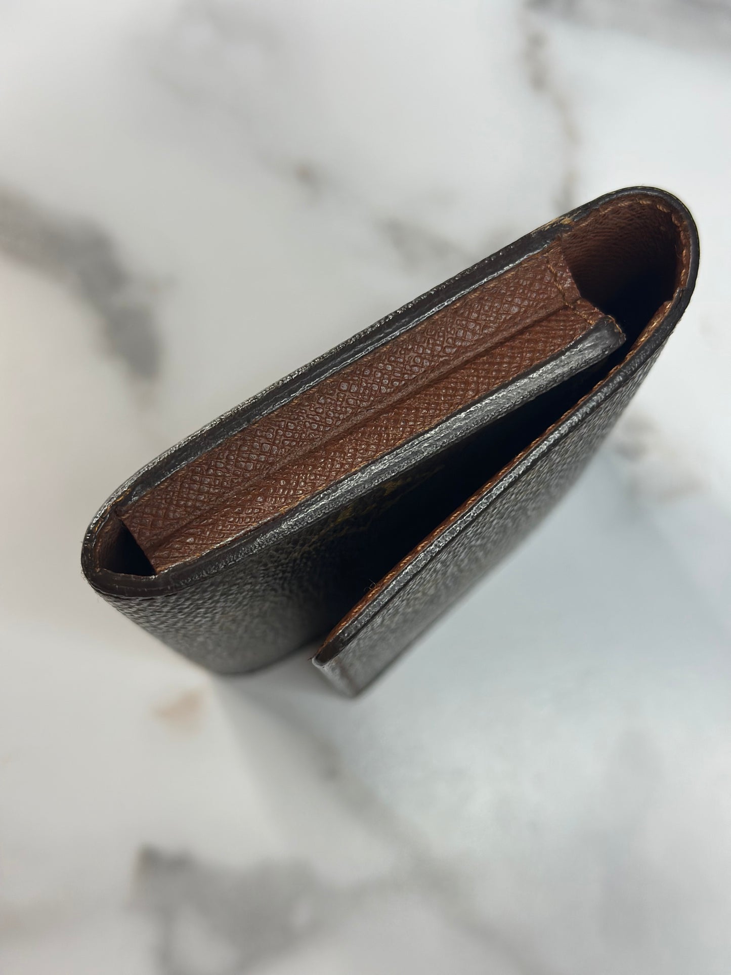 Pre-owned Louis Vuitton monogram canvas business card holder