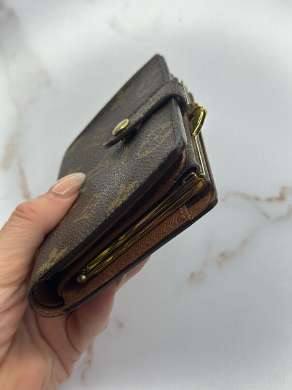 Pre-owned Louis Vuitton monogram canvas viennois wallet