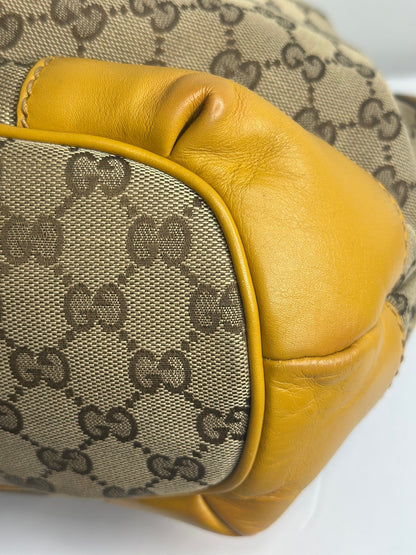 Pre-owned Gucci GG canvas Sukey two way tote