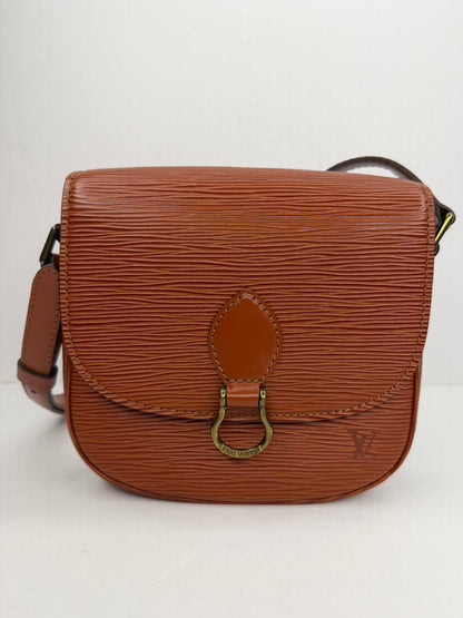 Pre-owned Louis Vuitton vintage brown Epi leather St. Cloud, p.m. Crossbody