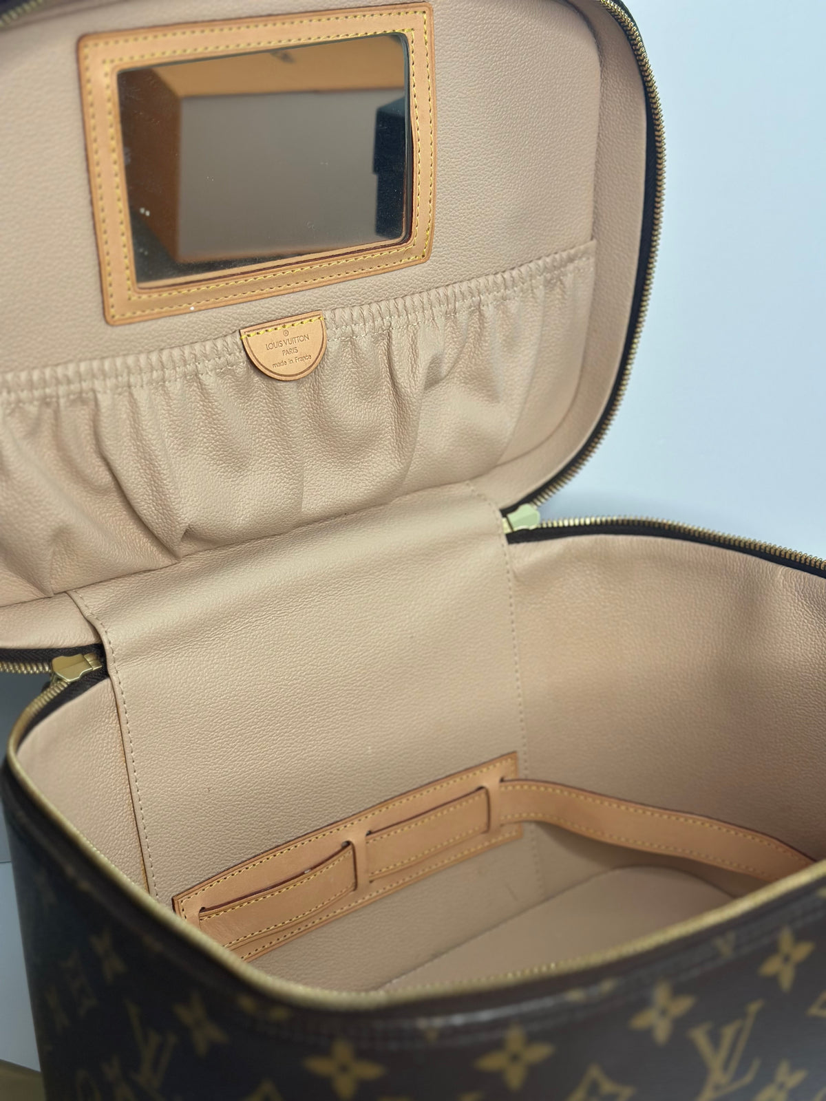 Pre-owned Louis Vuitton monogram canvas Nice Vanity