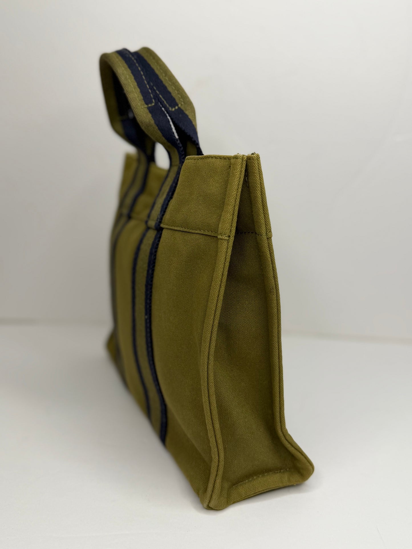 Pre-owned Hermes khaki Green Toto PM tote bag