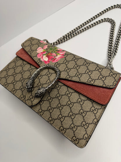Pre-owned Gucci Blooms Medium Dionysus shoulder bag