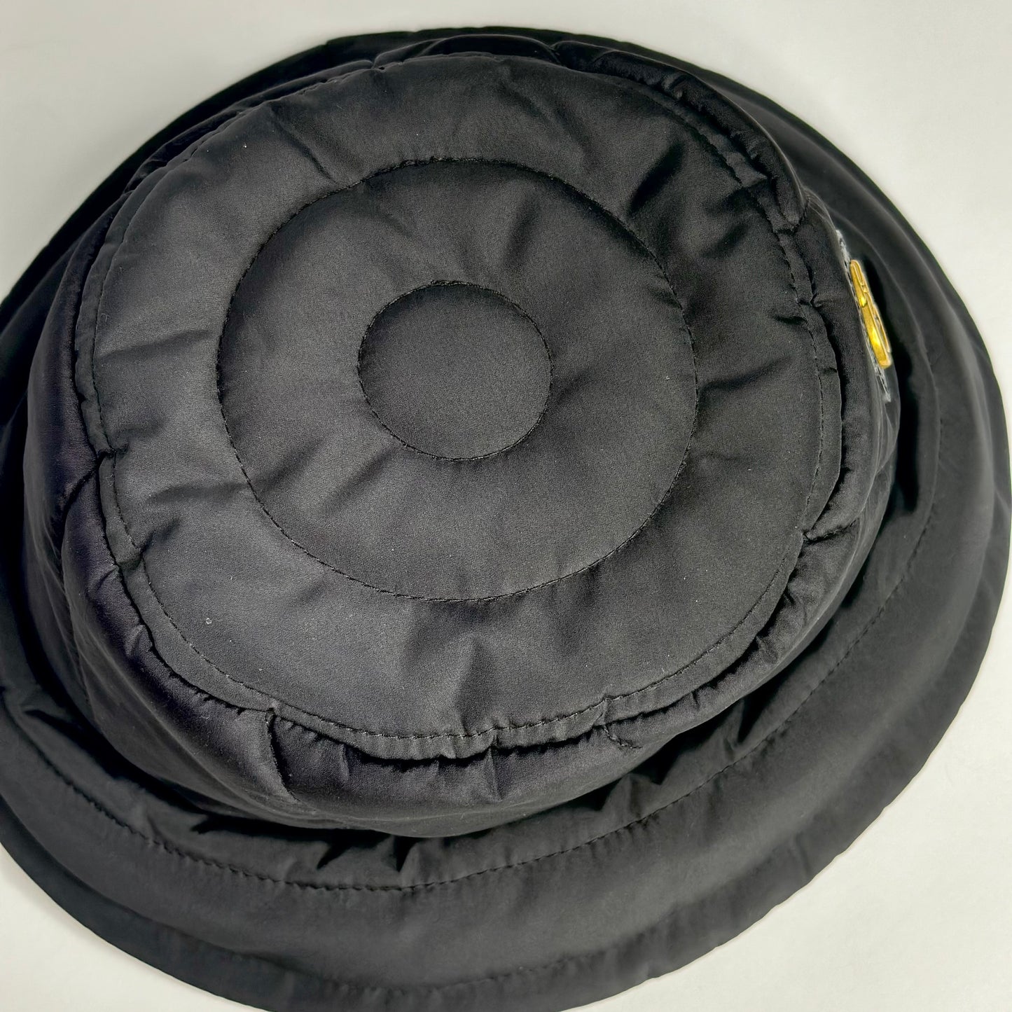 Pre-owned Gucci GG Marmont nylon bucket hat size medium