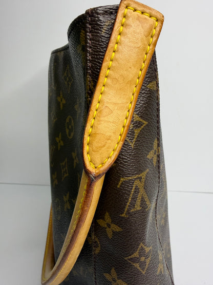 Pre-owned Louis Vuitton monogram canvas looping GM shoulder bag