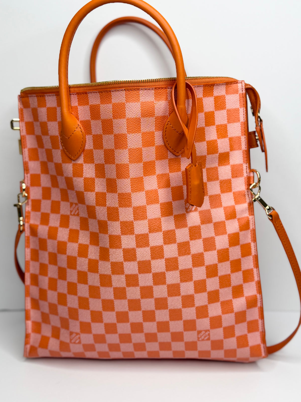 Pre-owned Louis Vuitton Damier Couleur Mobil Fold over Tote