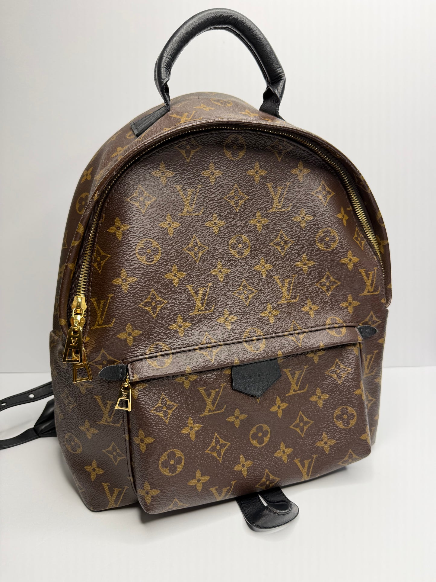 Pre-owned Louis Vuitton monogram canvas, Palm Springs MM backpack
