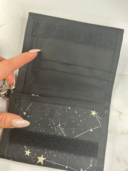 Pre-owned Saint Laurent Nylon trifold wallet
