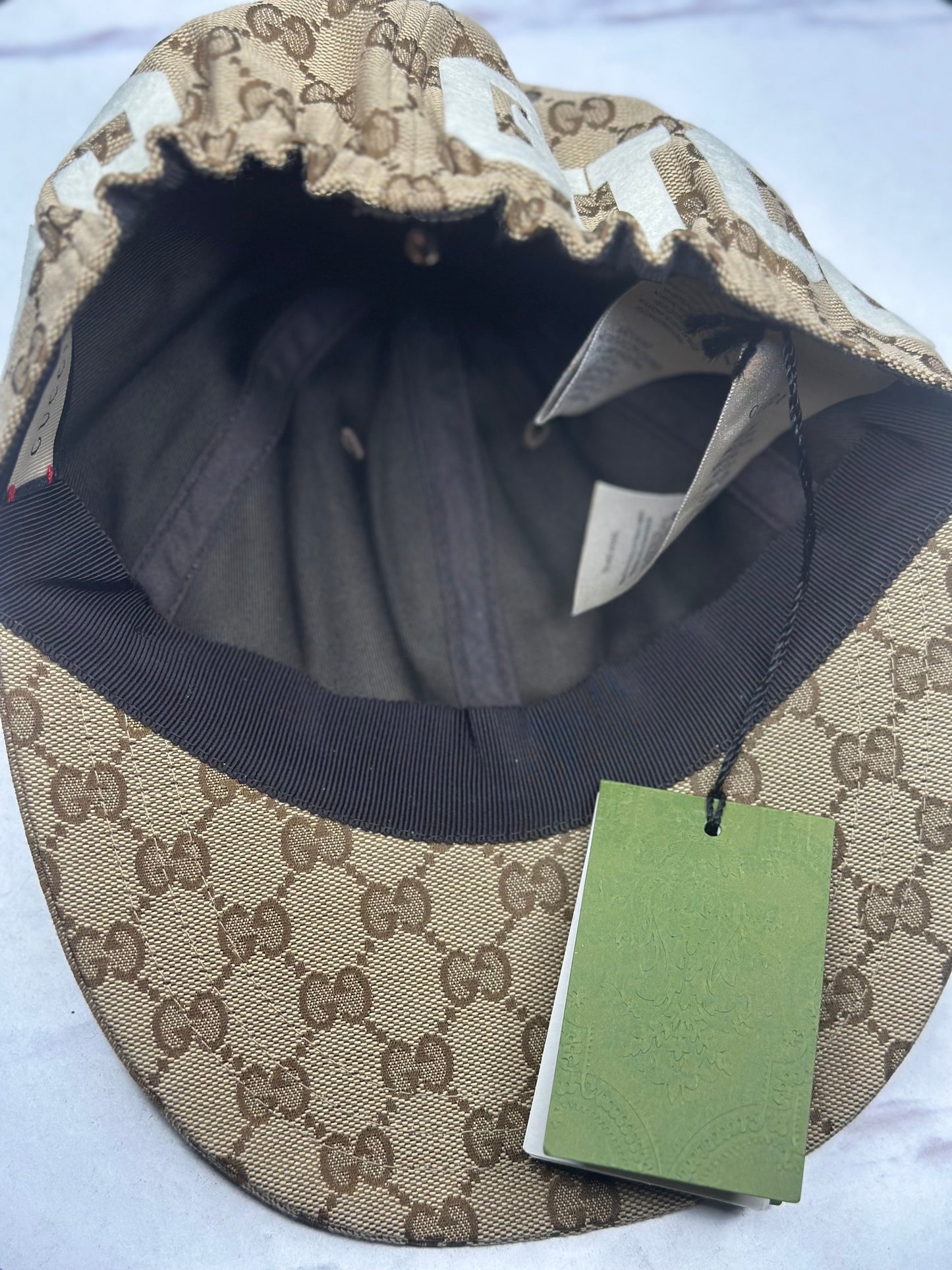 Pre-owned Gucci GG Canvas Hat size Large