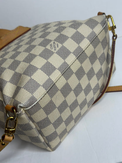 Pre-owned Louis Vuitton Damier Azur SPERONE BB BACKPACK