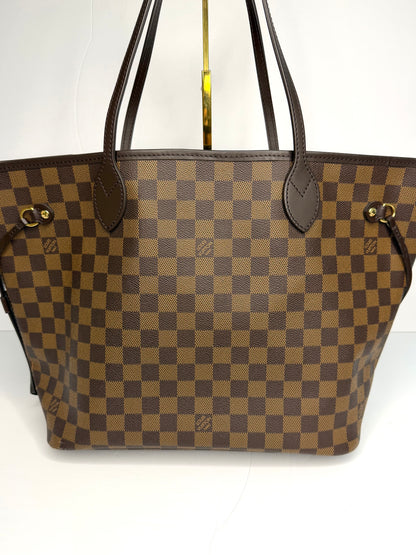 Pre-owned Louis Vuitton Damier Ebene Neverfull MM tote