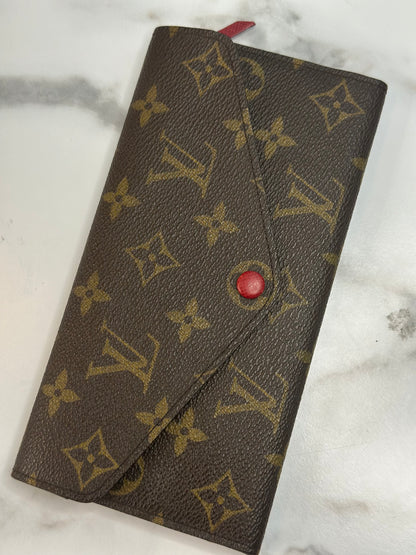 Pre-owned Louis Vuitton Monogram canvas Josephine wallet