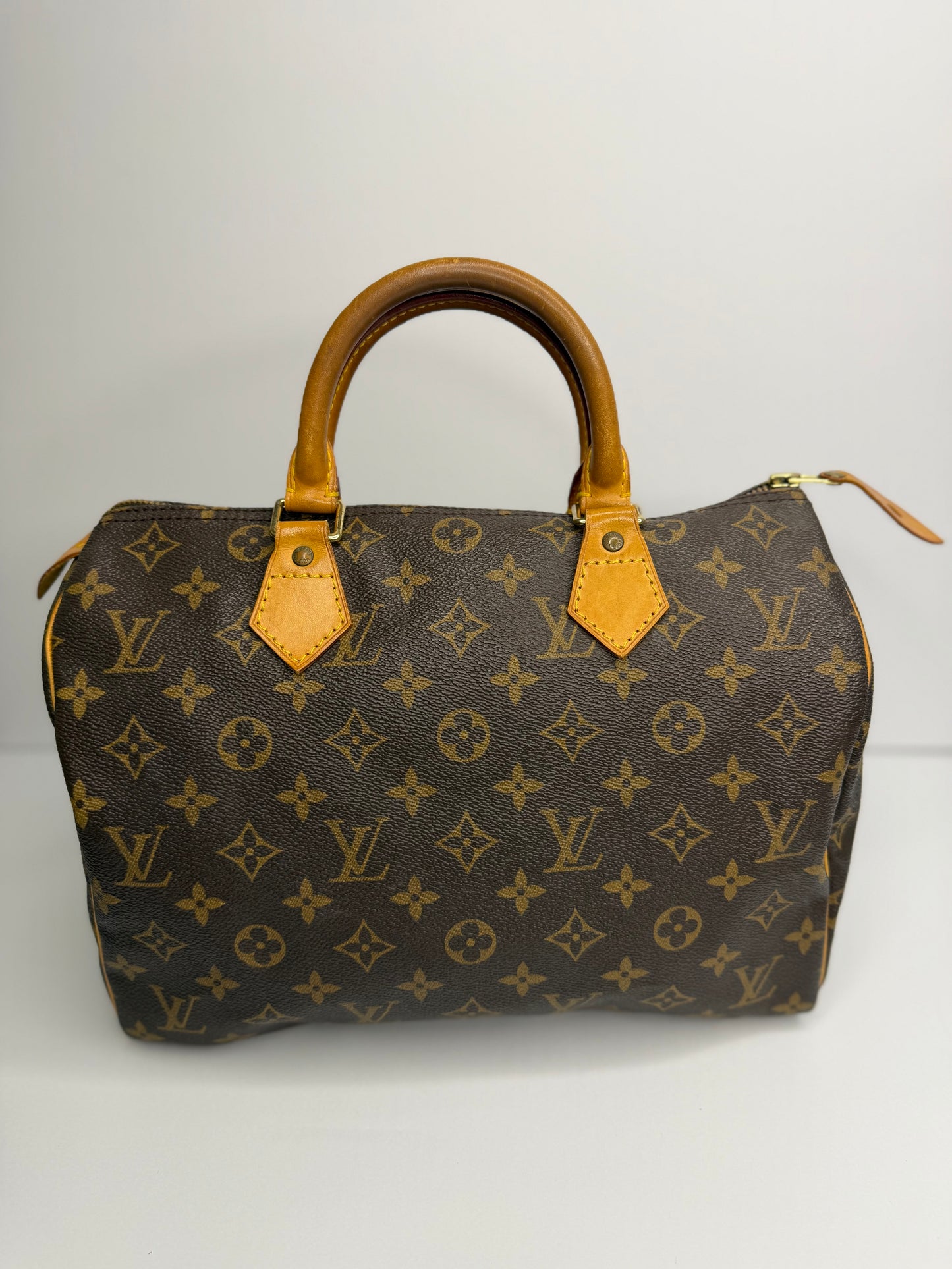 Pre-owned Louis Vuitton monogram canvas speedy 30 Boston bag