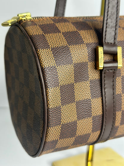 Pre-owned Louis Vuitton Damier Ebene Papillon 26 tote