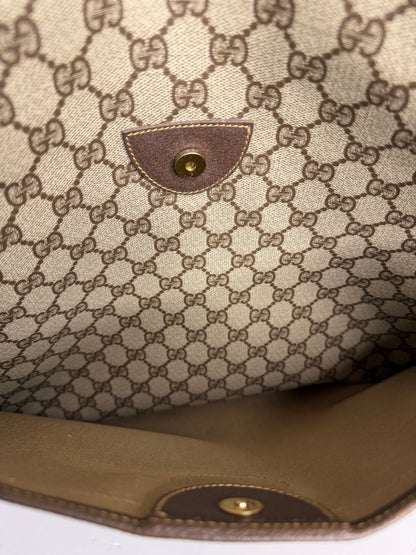 Pre-owned Gucci vintage Sherry line shoulder tote