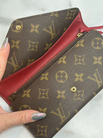 Pre-owned Louis Vuitton Monogram canvas Josephine wallet