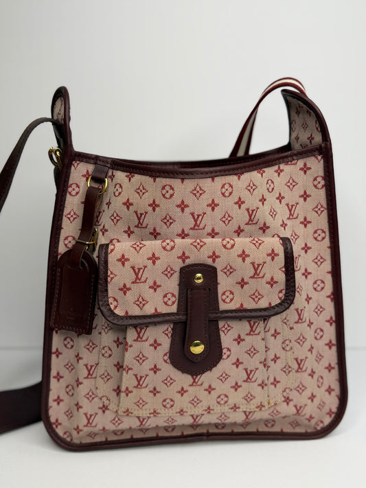 Pre-owned Louis Vuitton Monogram Mini Lin Mary Kate Besace crossbody bag