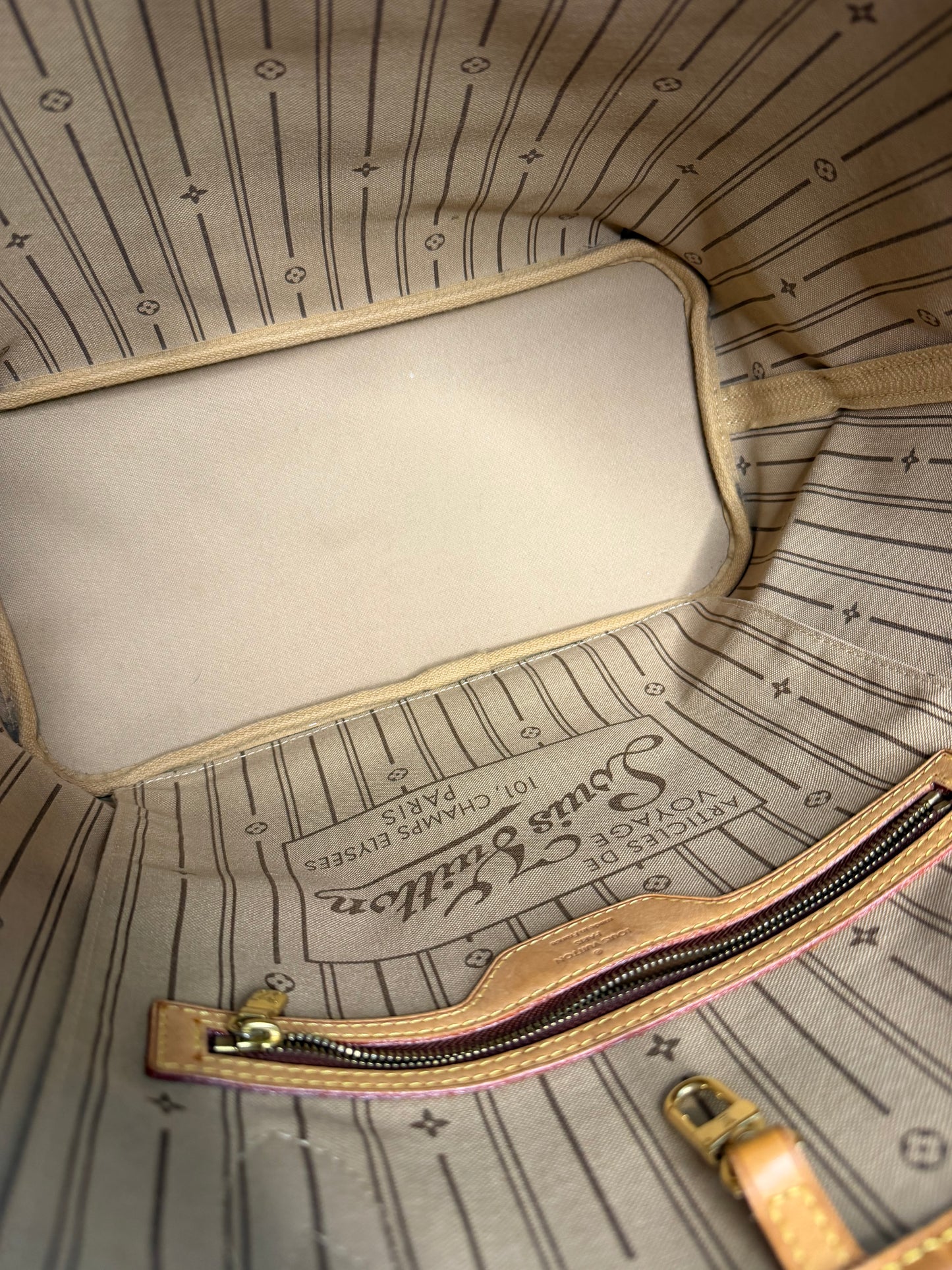 Pre-owned Louis Vuitton Monogram Canvas Neverfull MM Tote