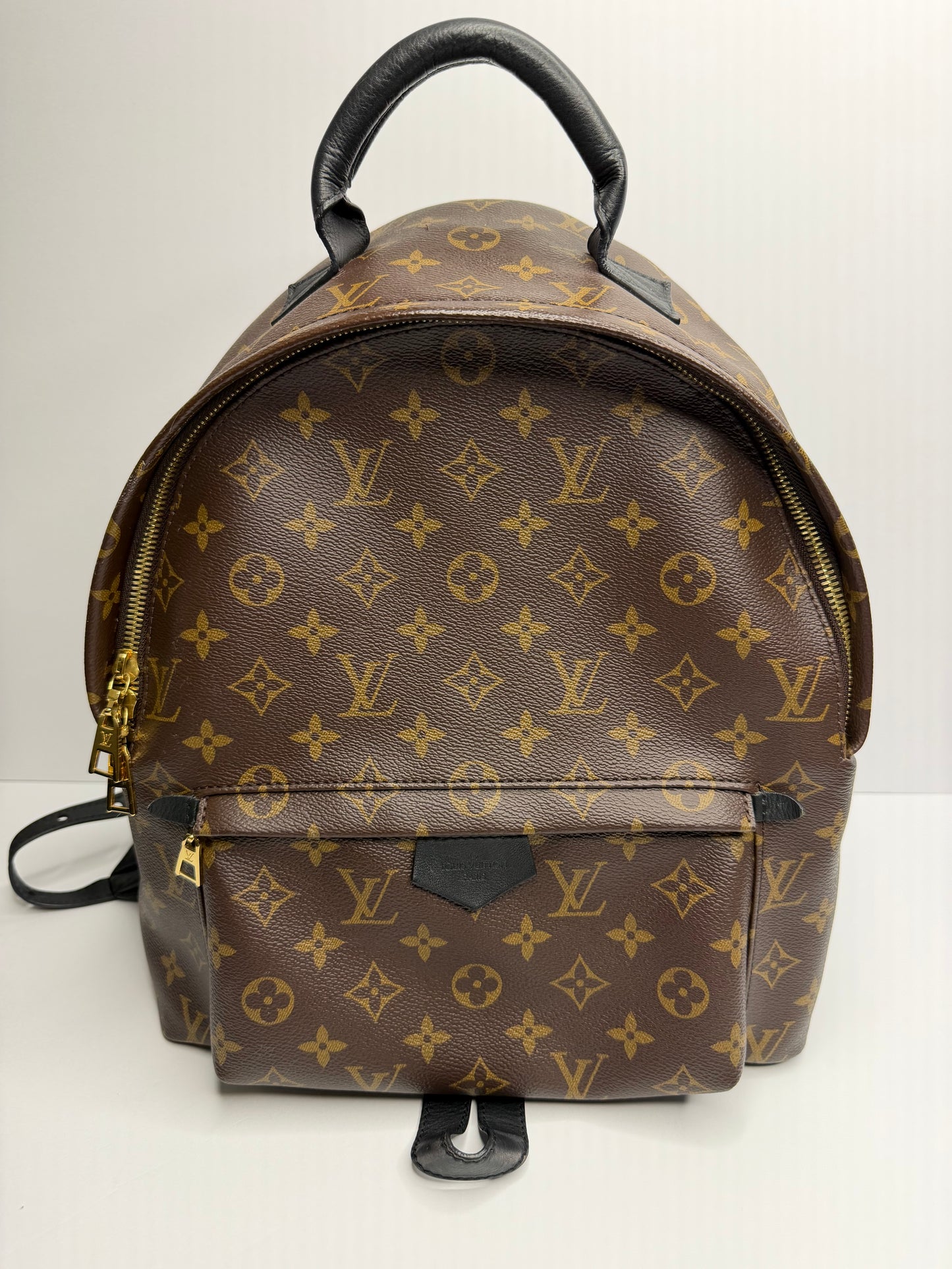 Pre-owned Louis Vuitton monogram canvas, Palm Springs MM backpack