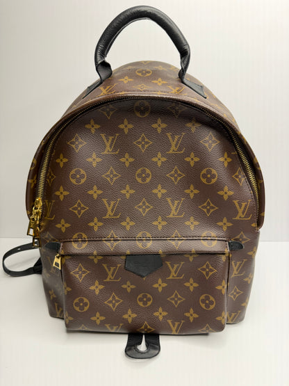 Pre-owned Louis Vuitton monogram canvas, Palm Springs MM backpack