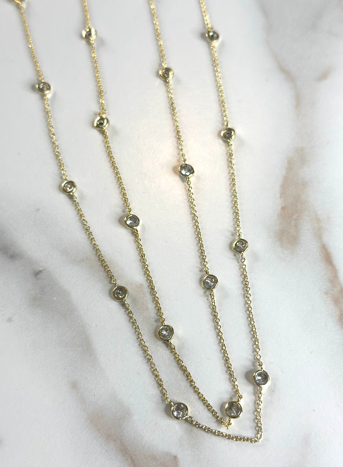 Lace wrap necklace