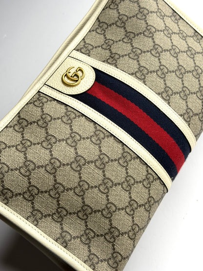 Pre-owned Gucci GG canvas toiletry bag