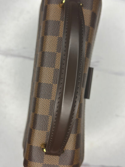 Pre-owned Louis Vuitton Damier Ebene croisette crossbody