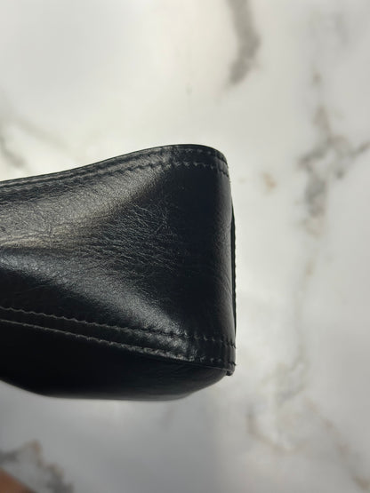 Pre-owned Balenciaga BB Soft small hobo bag in smooth leather with silver-tone hardware