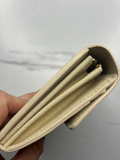 Pre-owned Louis Vuitton Damier azur Sarah Wallet