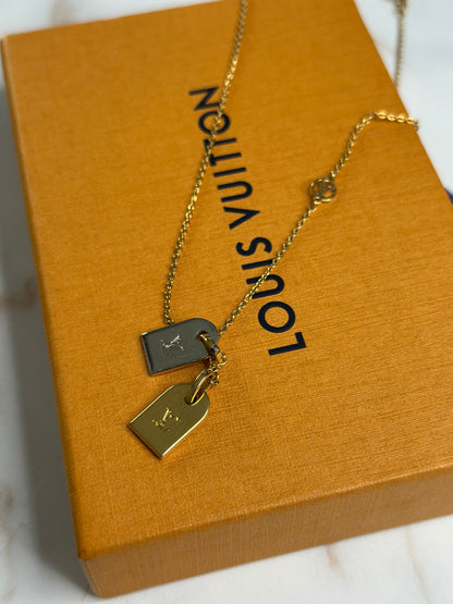 Pre-owned Louis Vuitton Nanogram necklace