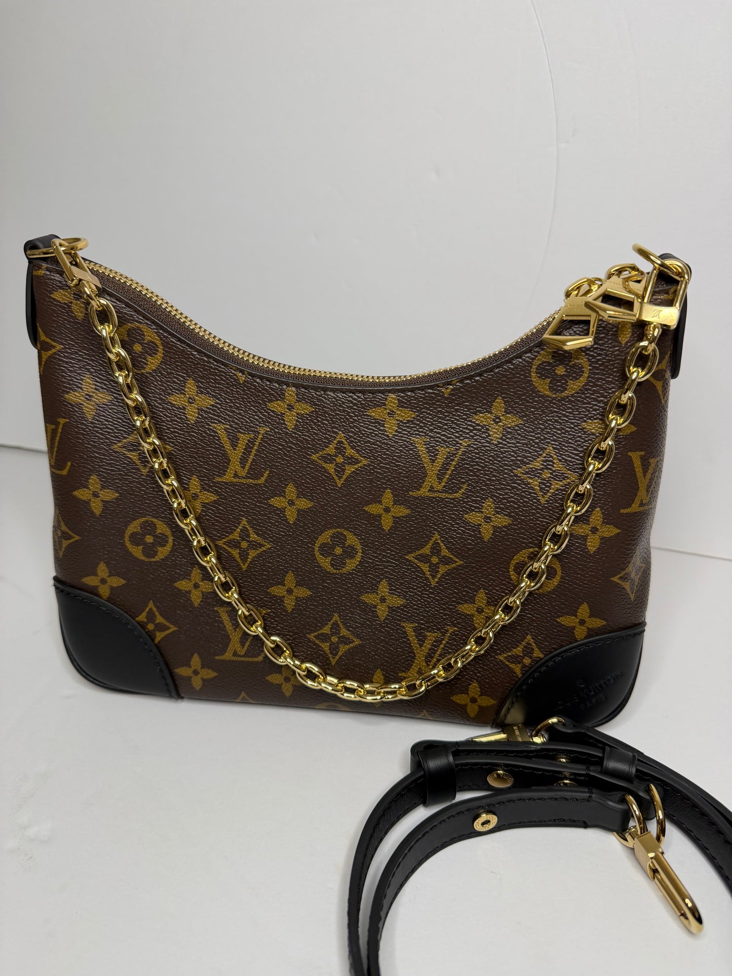 Pre-owned Louis Vuitton Monogram canvas bologne crossbody
