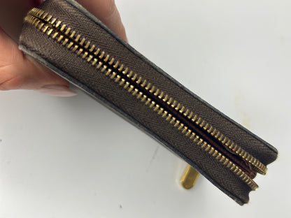 Pre-owned Louis Vuitton monogram canvas compact zippy