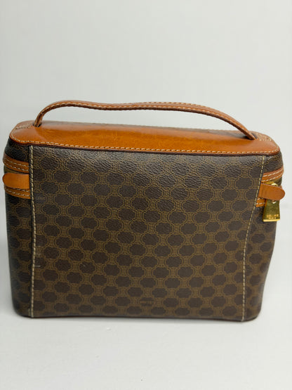 Pre-owned Celine macadam canvas vanity case