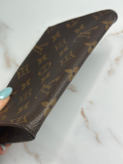 Pre-owned Louis Vuitton Monogram canvas Bucket 23 Pouch