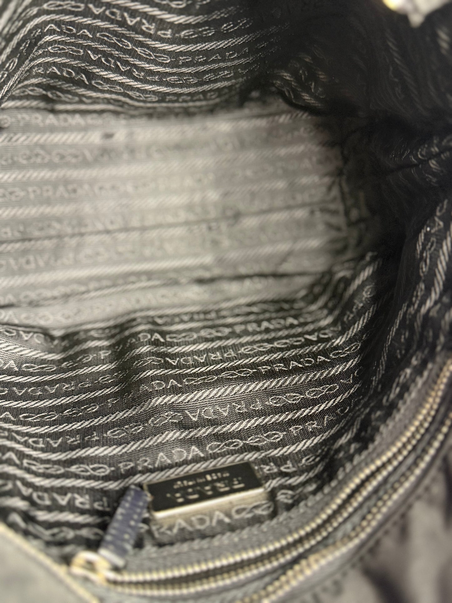 Pre-owned Prada black nylon
