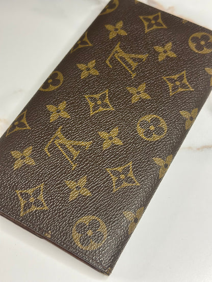 Pre-owned Louis Vuitton monogram canvas Sarah wallet