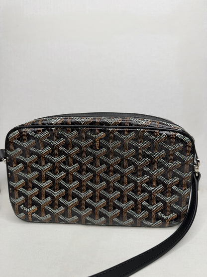 Pre-owned Goyard Cap Vert Black canvas crossbody