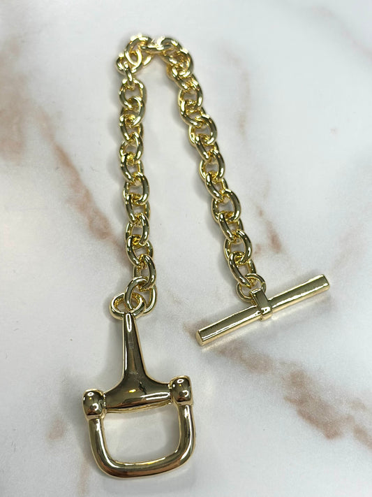 Kentucky horsebit bracelet