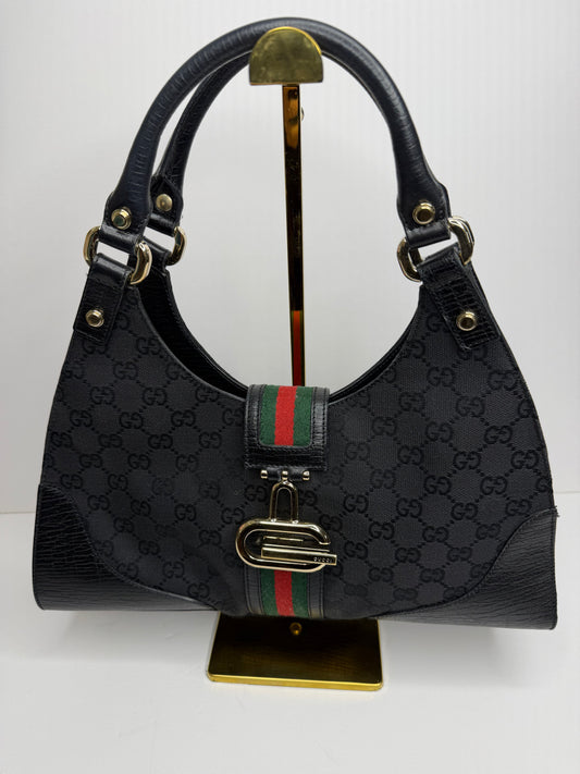 Preowned Gucci Vintage GG Canvas Web Junco shoulder bag
