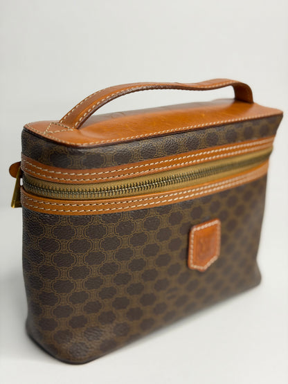 Pre-owned Celine macadam canvas vanity case