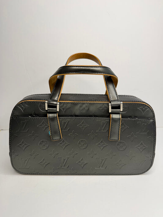 Pre-owned Louis Vuitton matte grey Shelton tote